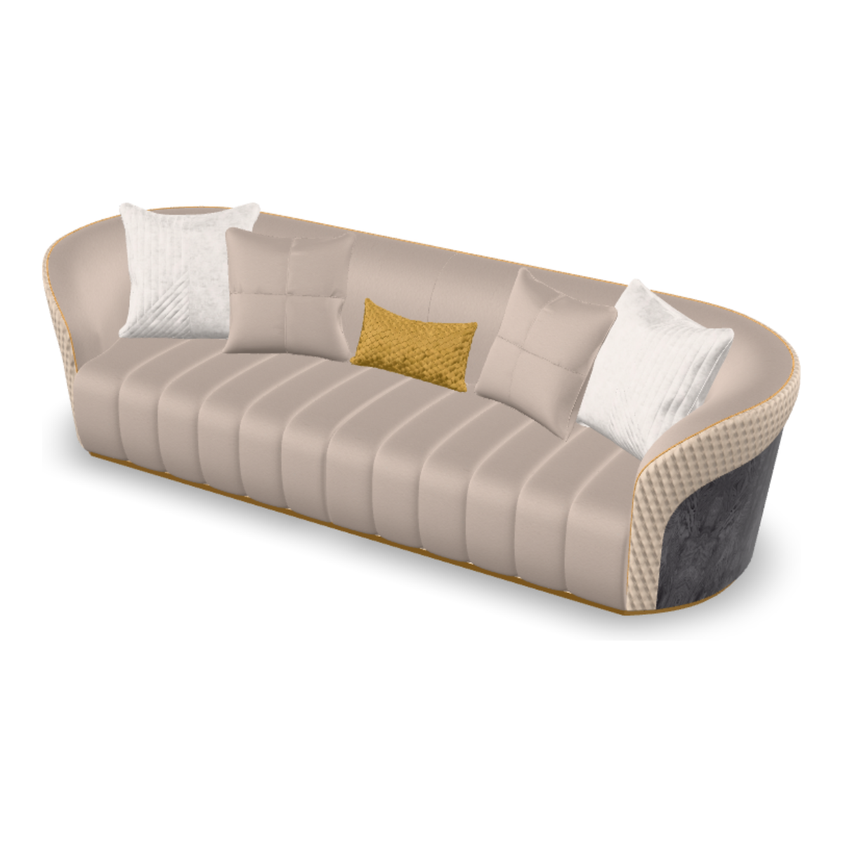 YA06 Sofa E 4-Seater