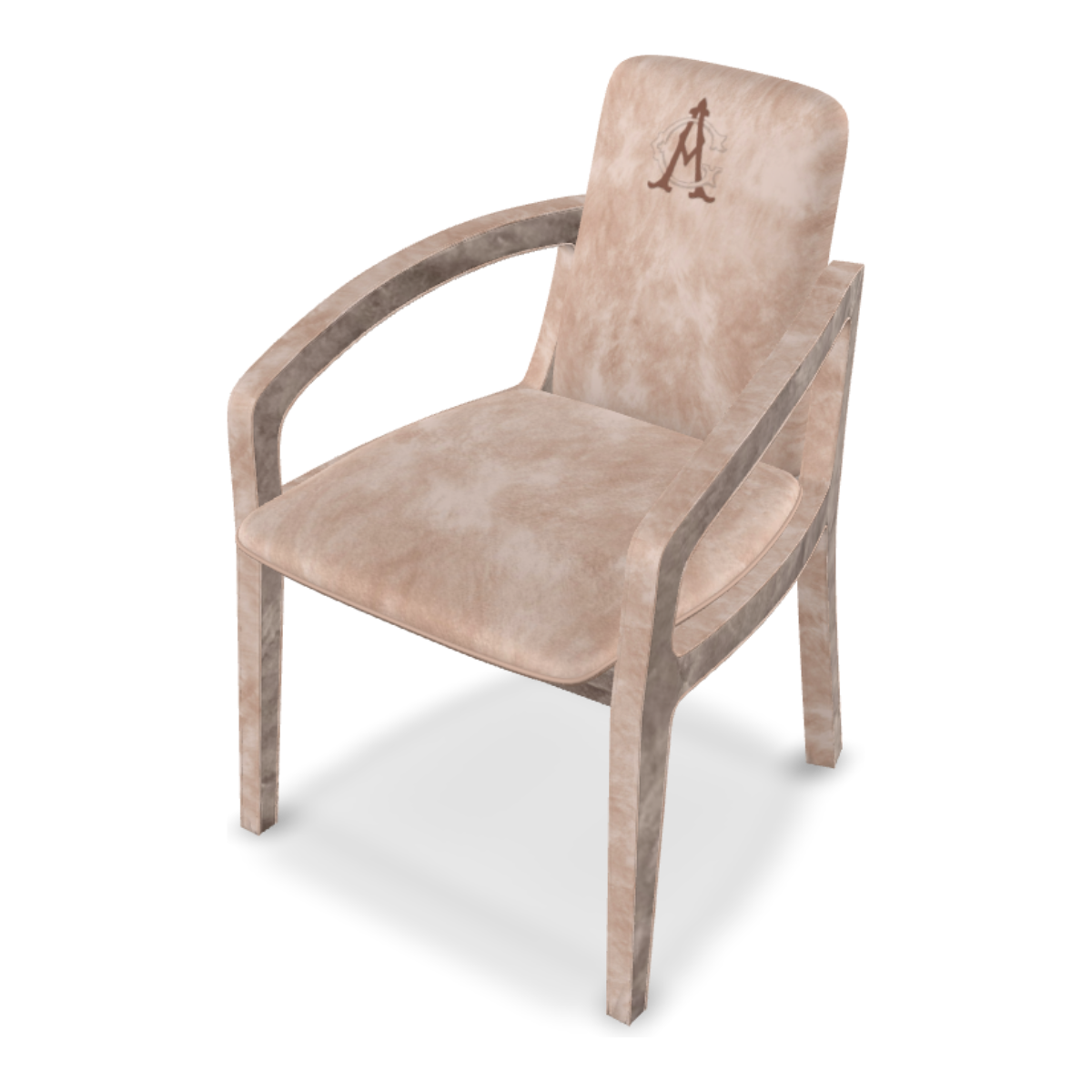 YA03 Lounge Chair B — Velvet