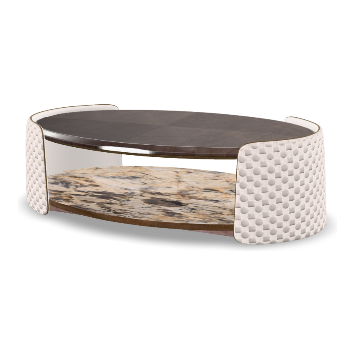 YA03 Oval Coffee Table A